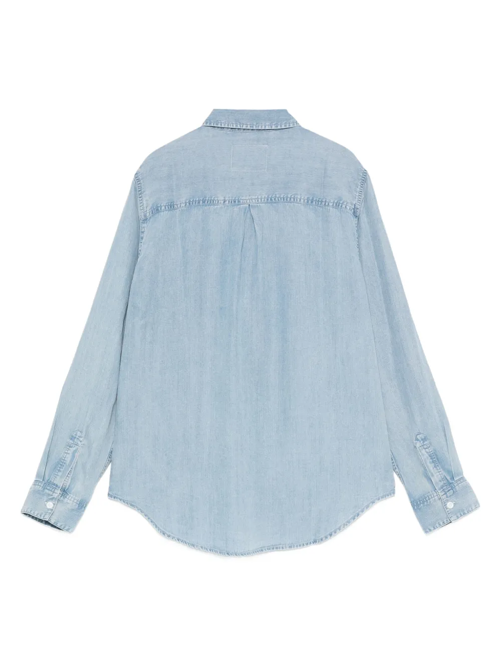 Rails Ingrid blouse met zak en lange mouwen - Blauw