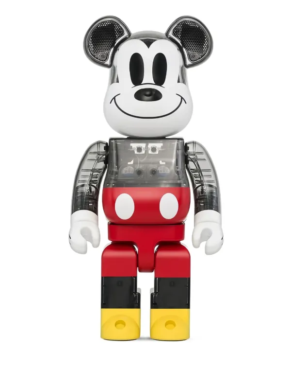 MEDICOM TOY Mickey Mouse Corpo Transparente | Preto | FARFETCH BR