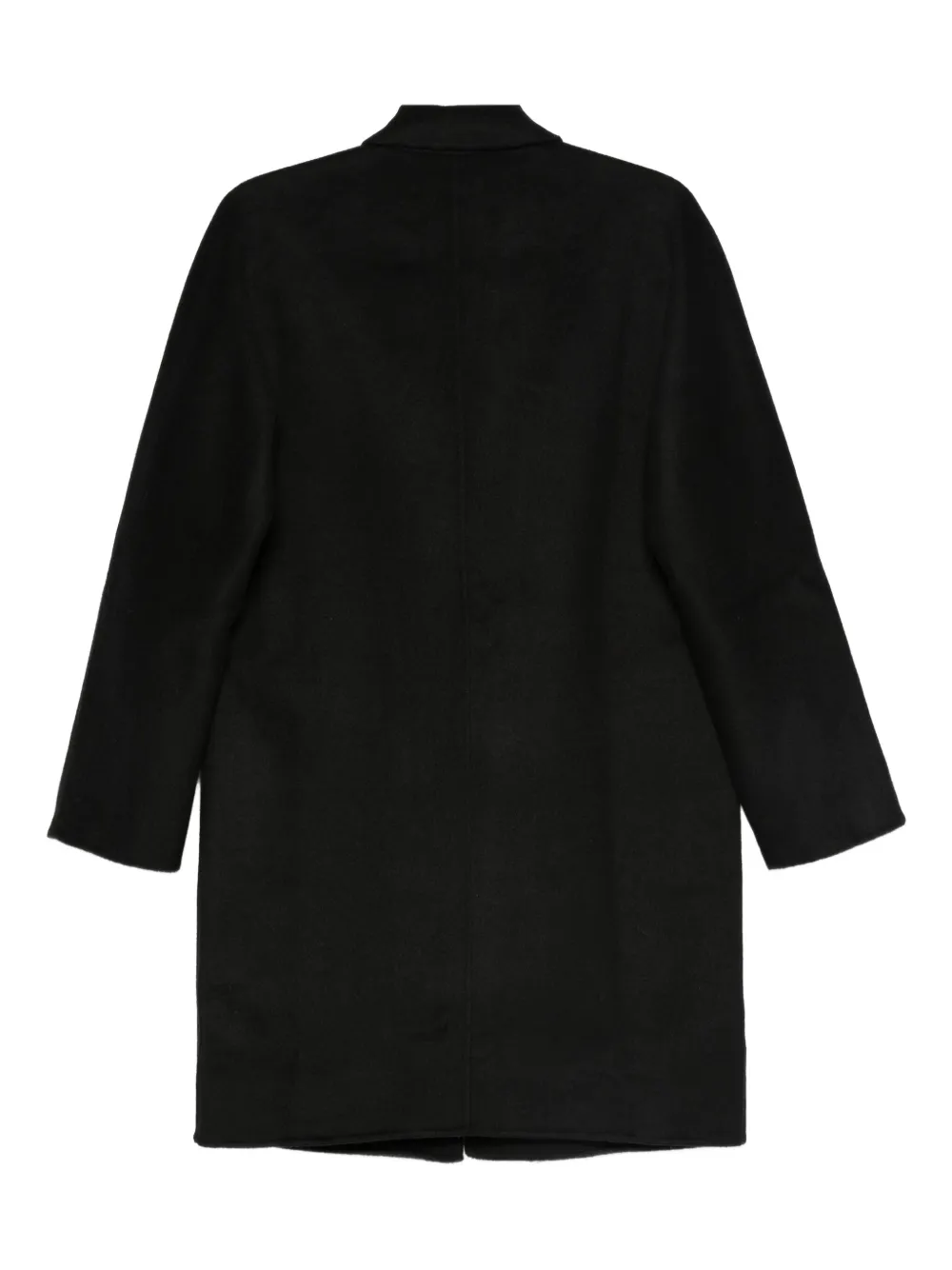 Rails Everest Patch-pocket Single-breasted Coat In Black