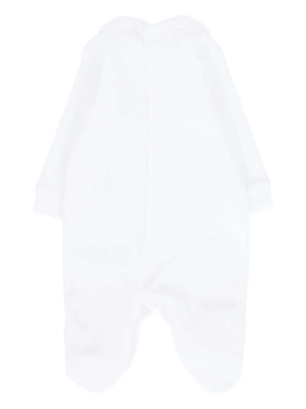 NANAN teddy-embroidered pajamas - Wit