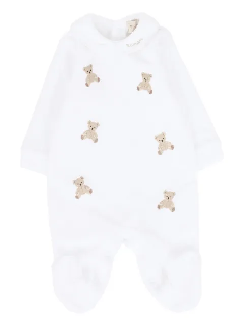 NANAN teddy-embroidered pajamas