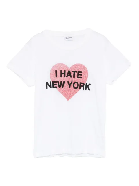 Vaquera playera I Hate New York
