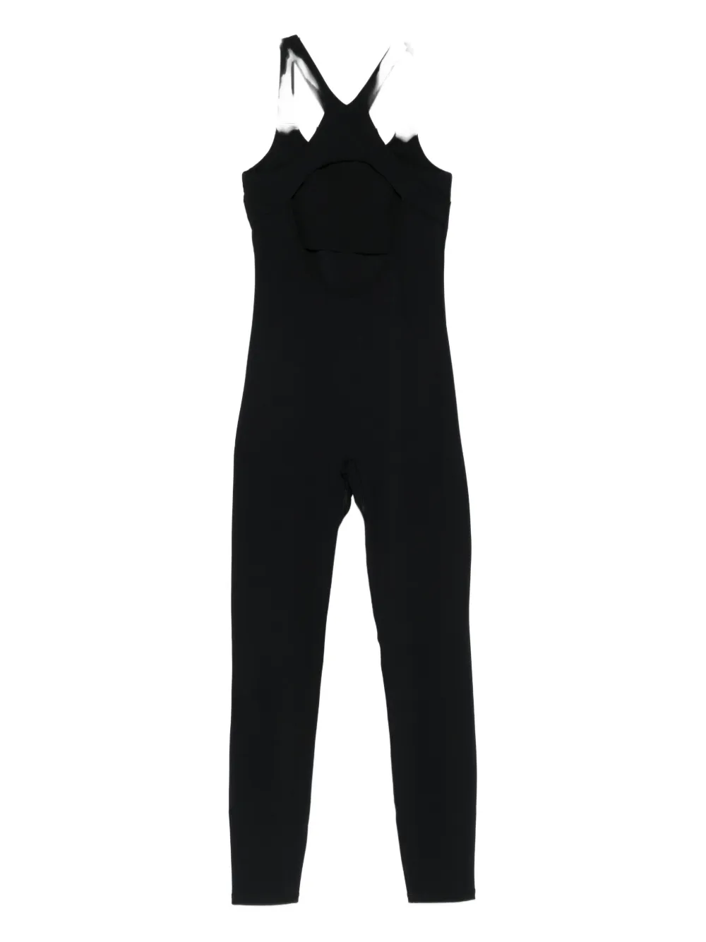 Patrizia Pepe Slim-fit jersey jumpsuit - Zwart