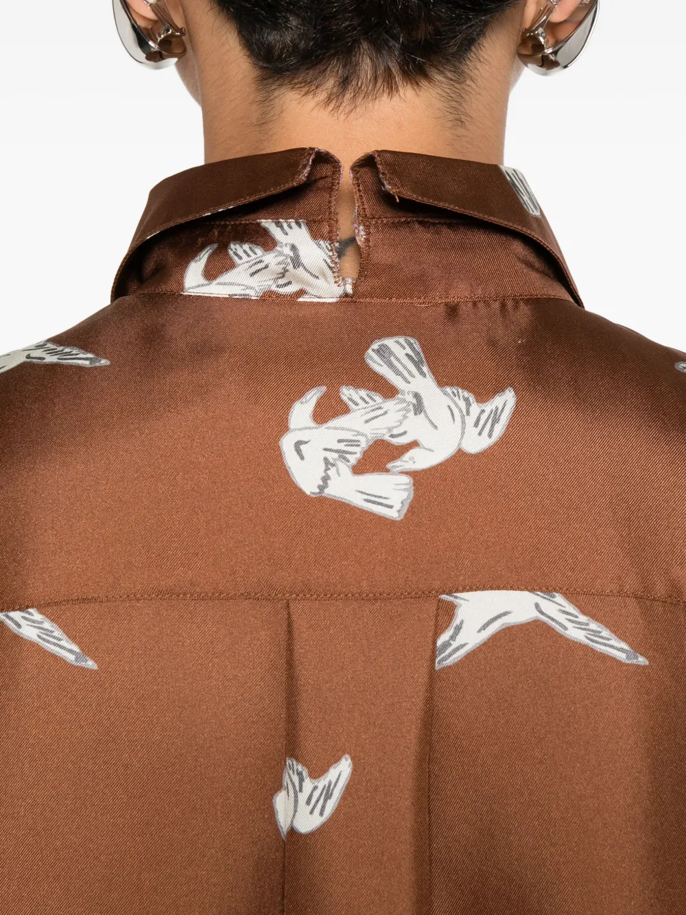 Marni Camisa In Brown