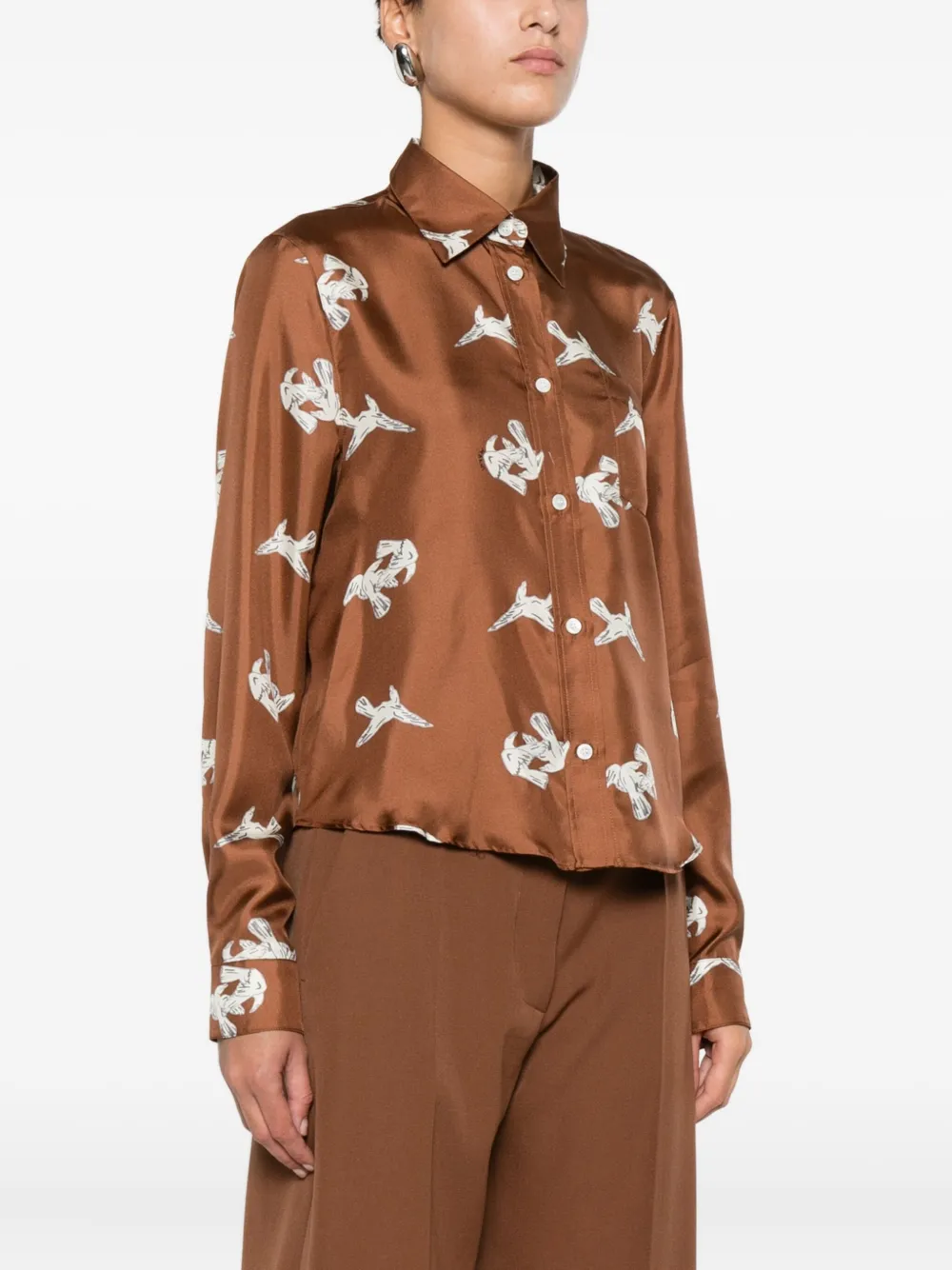 Marni Camisa In Brown