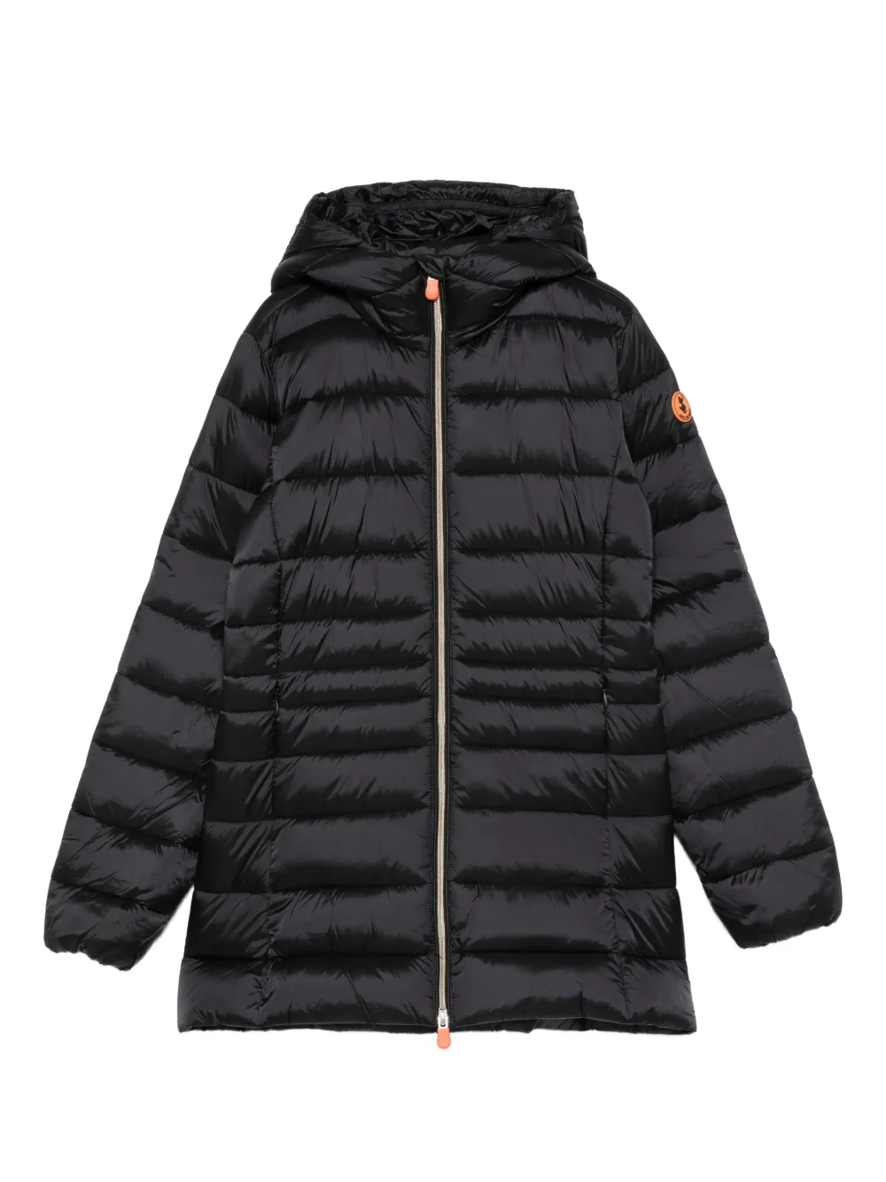 Save The Duck Kids chamarra capitonada con capucha | negro | Image 1