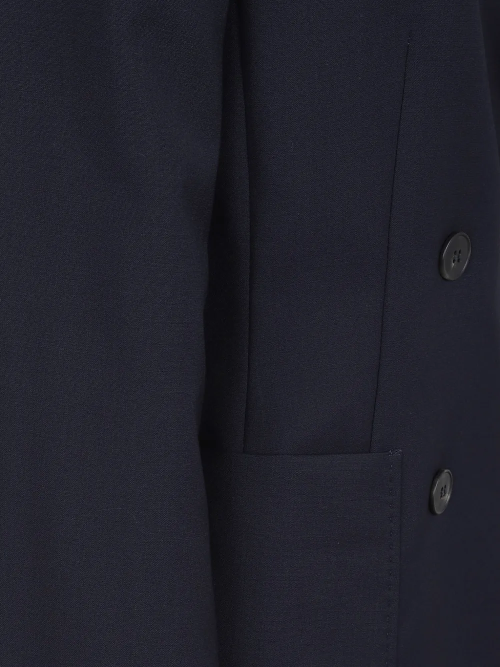 Weekend Max Mara Blazer met dubbele rij knopen Blauw