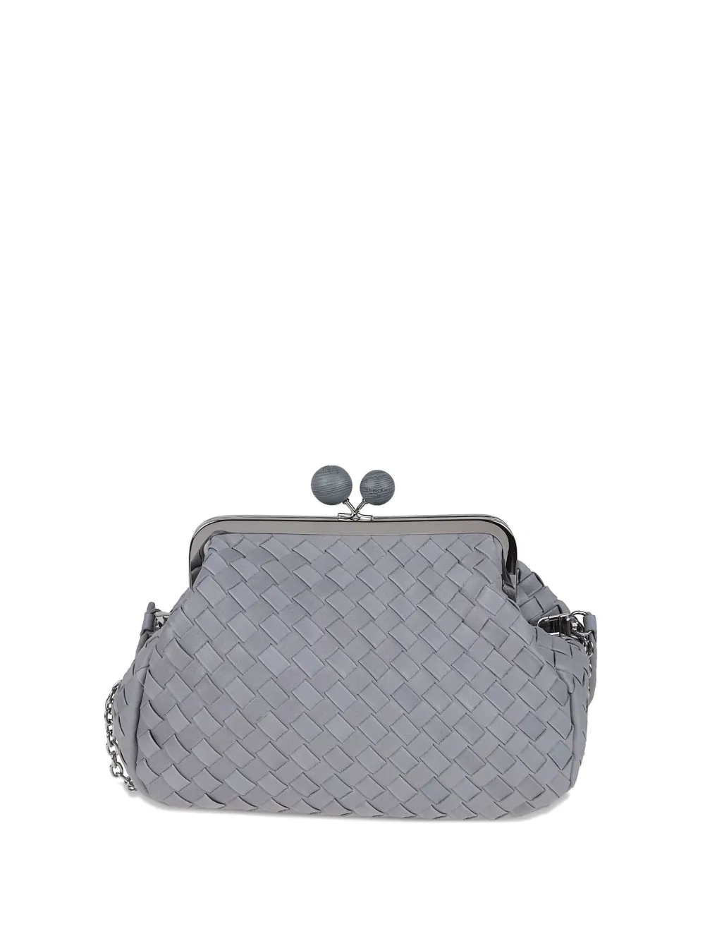 Weekend Max Mara Medium Pasticcino Clutch Bag In Blue