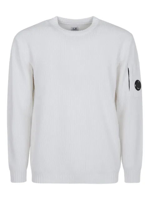 C.P. Company Lens-detail ribbed sweater