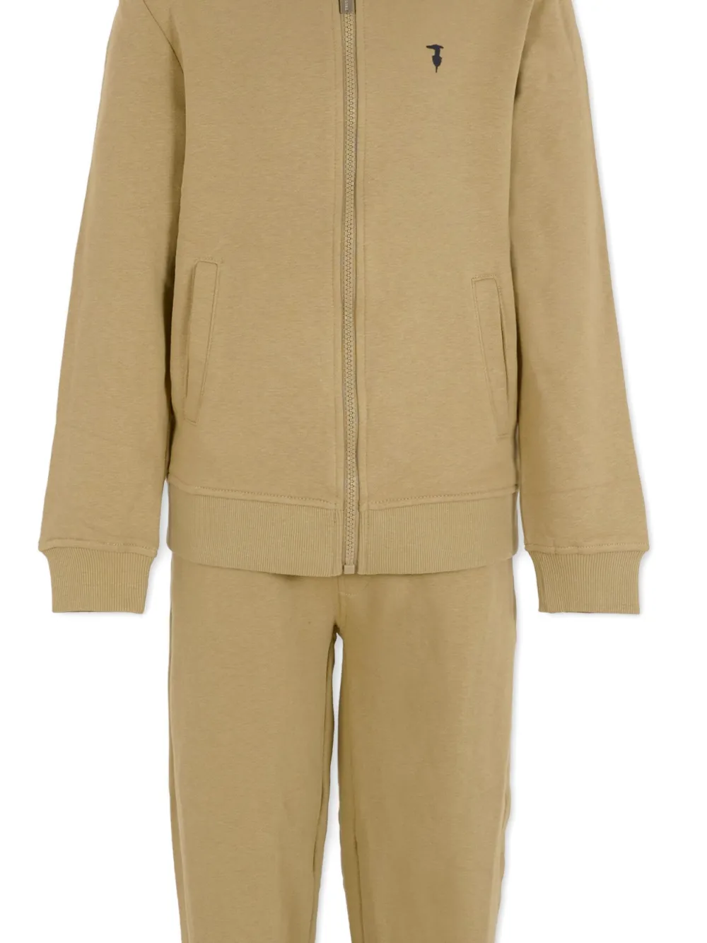 TRUSSARDI JUNIOR Trainingspak met capuchon en rits Beige
