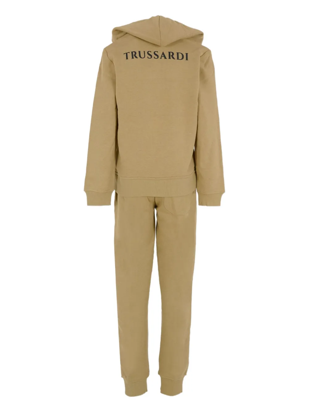TRUSSARDI JUNIOR Trainingspak met capuchon en rits Beige