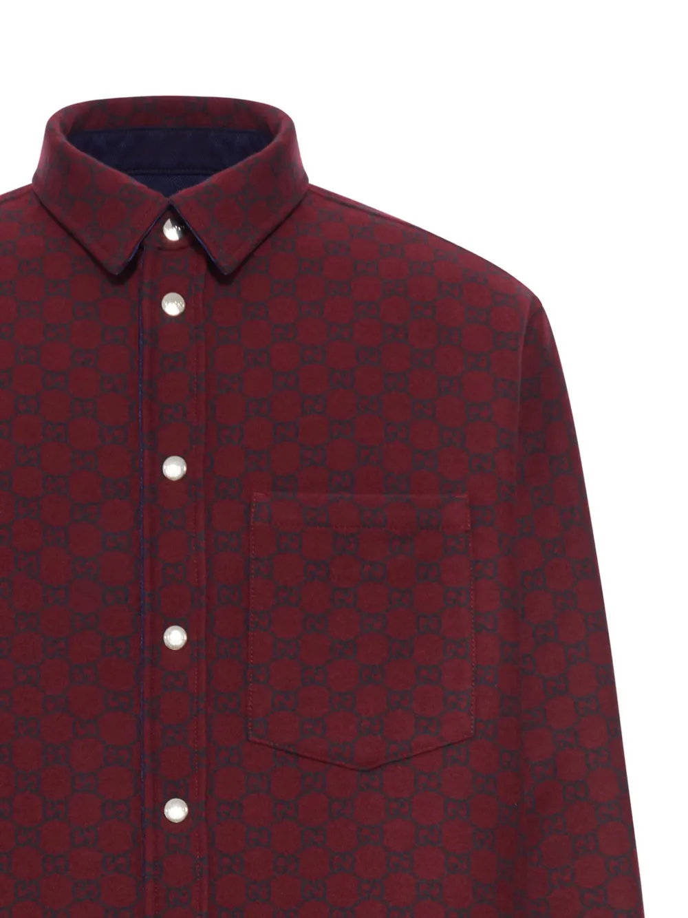Gucci camisa reversible con monograma GG | Image 2