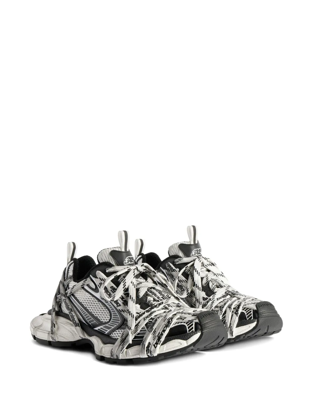 Balenciaga Extreme low-top sneakers met logo Wit