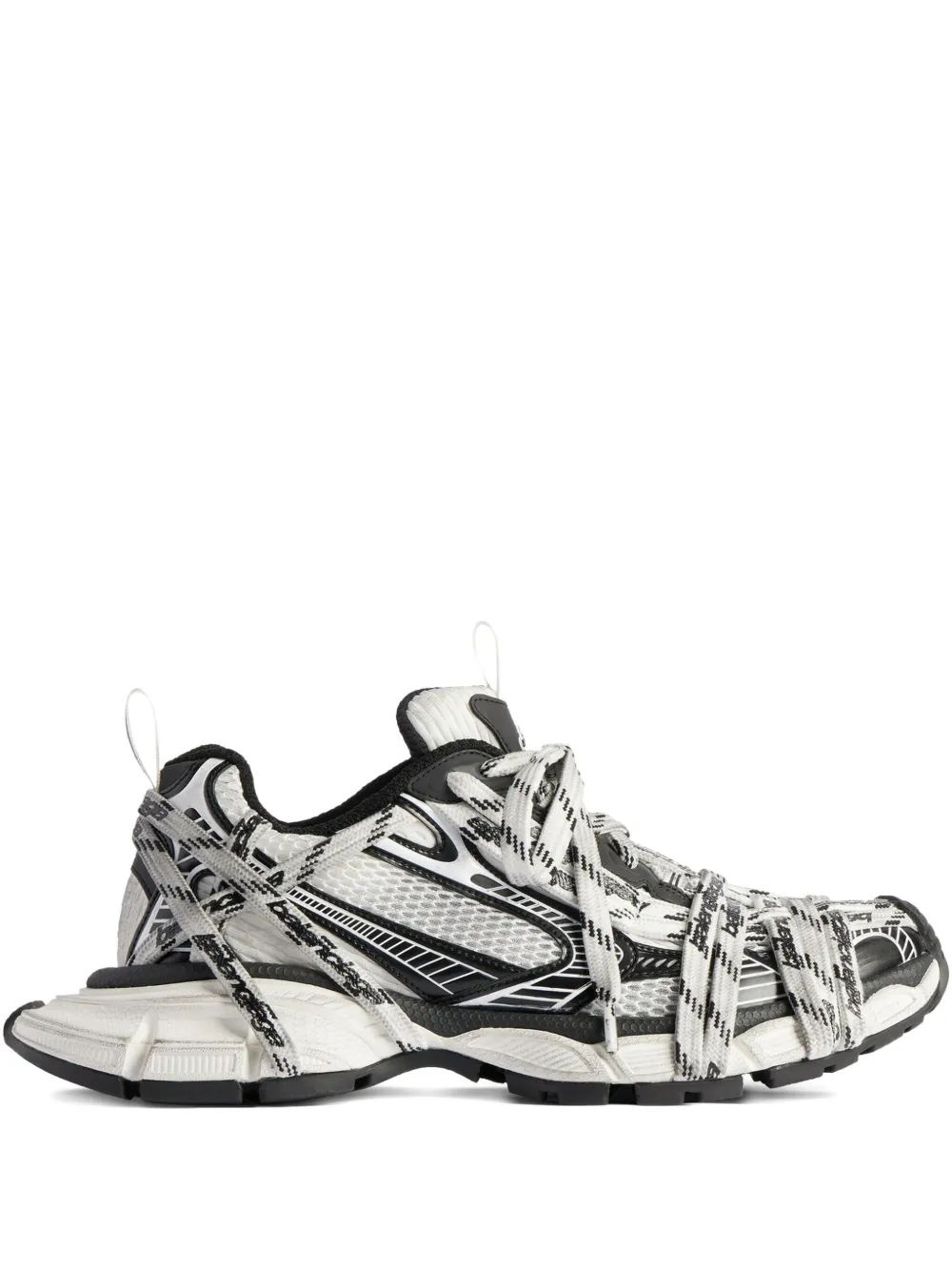 Balenciaga Extreme low-top sneakers met logo Wit