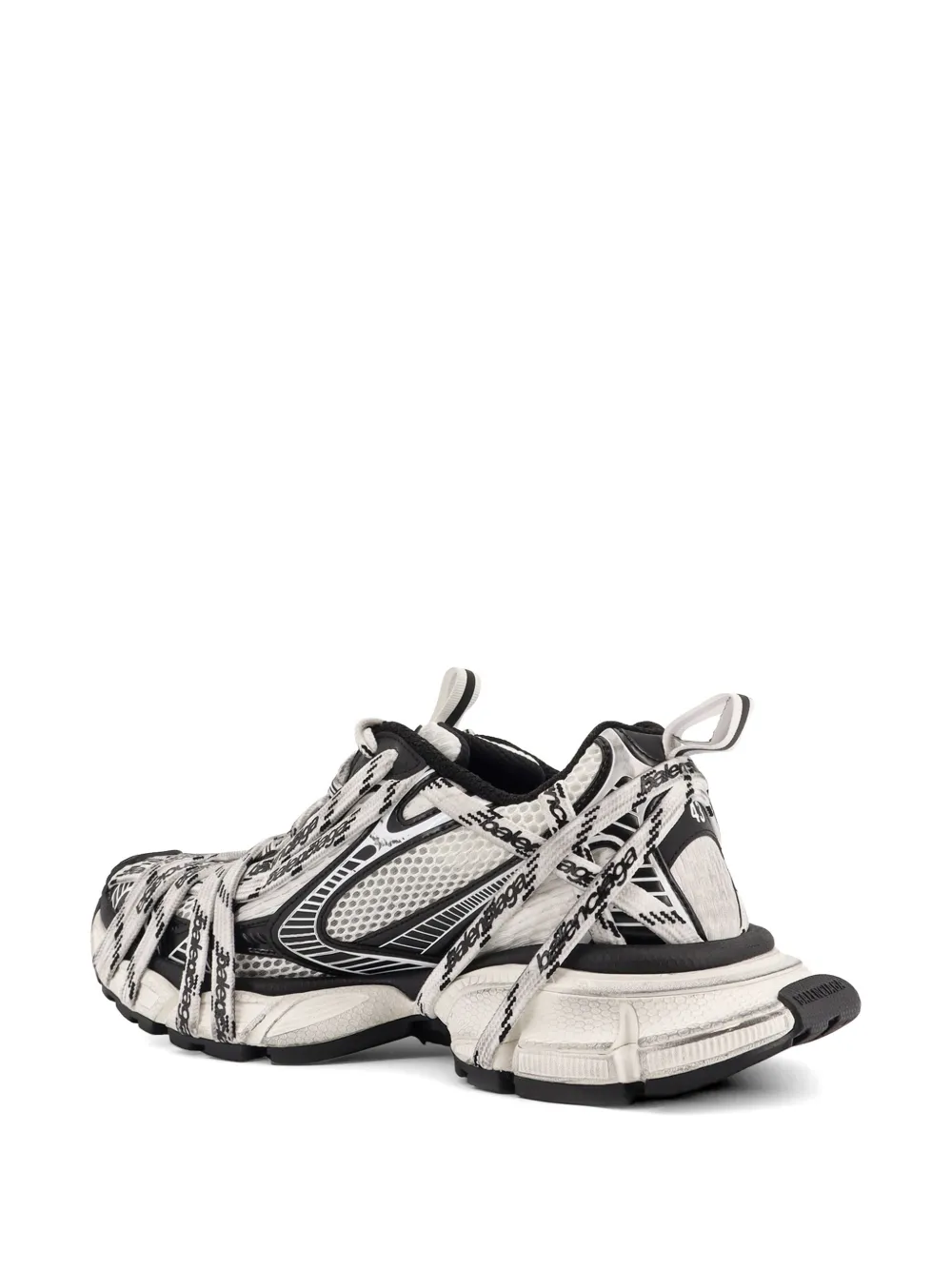 Extreme logo-detailing low-top sneakers