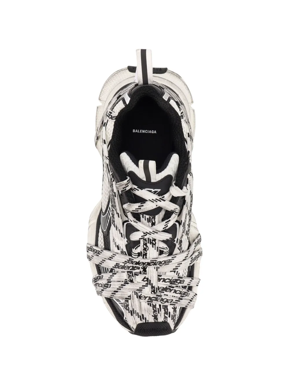 Extreme logo-detailing low-top sneakers
