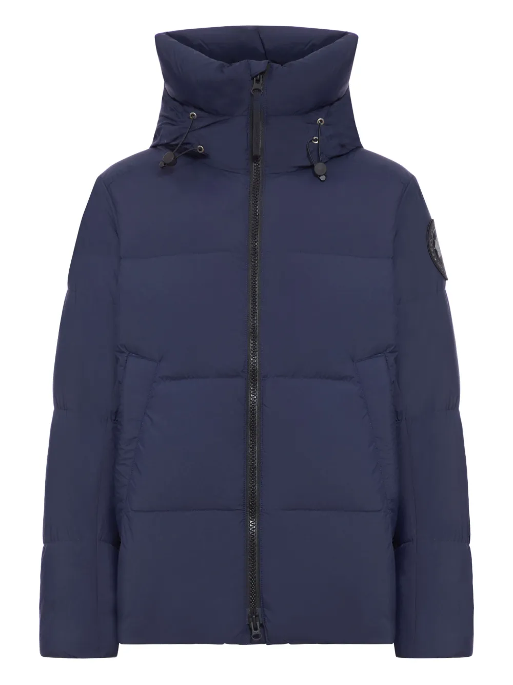 Canada Goose Crofton Black Label Padded Jacket In Enduraluxe In Blue
