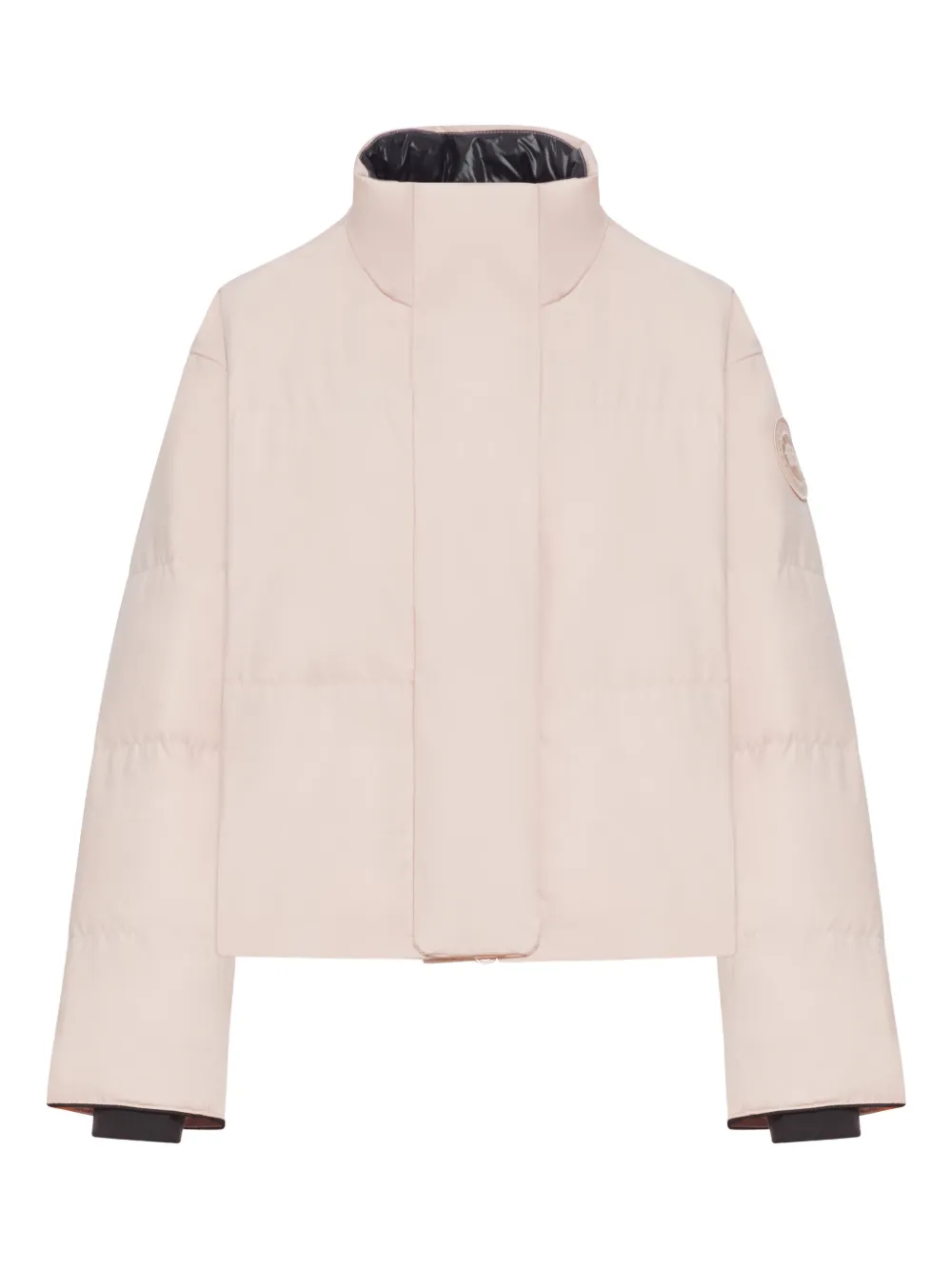 Canada Goose Grandview Black Label Short Jacket In Pink