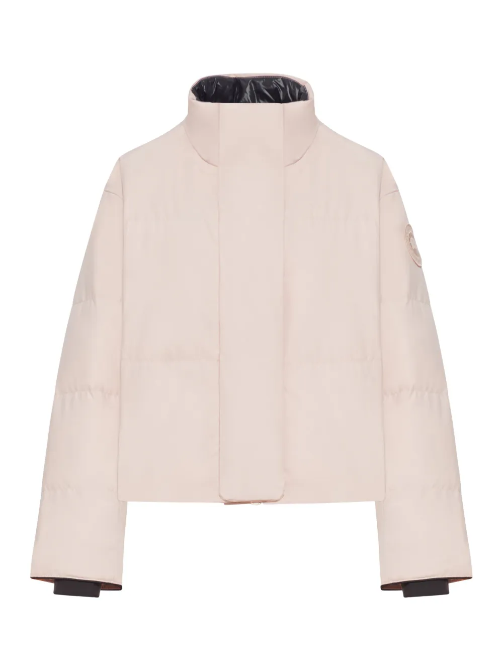 Canada Goose Grandview Black Label Short Jacket In Pink