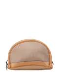 Christian Dior Pre-Owned 20th Century Coated Canvas and Leather Cosmetic pouch - Brown