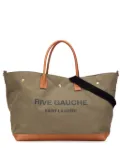 Saint Laurent Pre-Owned 2023 Maxi Canvas Rive Gauche Shopper Tote travel bag - Brown