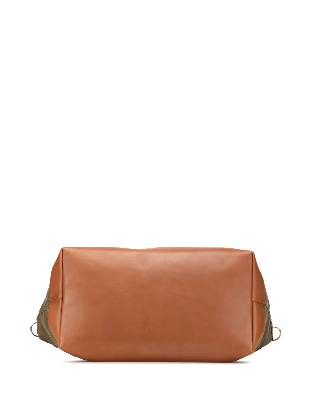 Pre-owned Saint Laurent 2023 Maxi Canvas Rive Gauche Shopper Tote Travel Bag In Brown