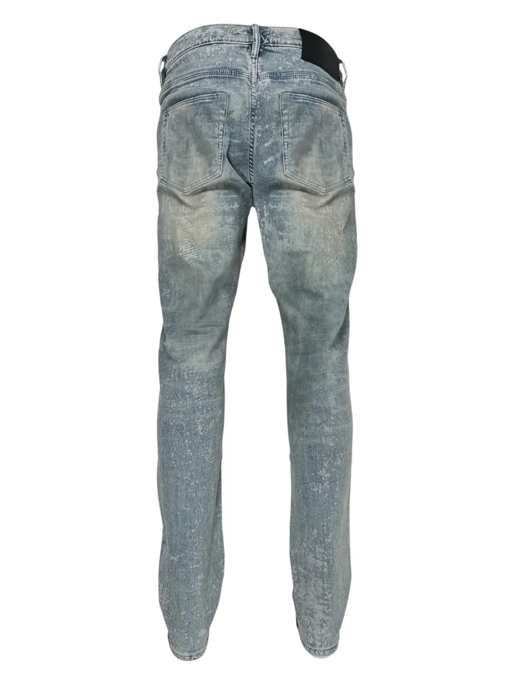 Purple Brand Jeans met print - Blauw