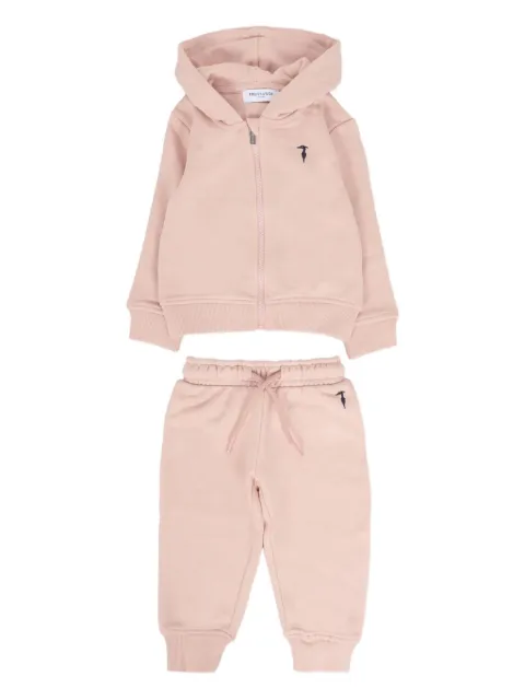 TRUSSARDI JUNIOR hooded zip-up tracksuit