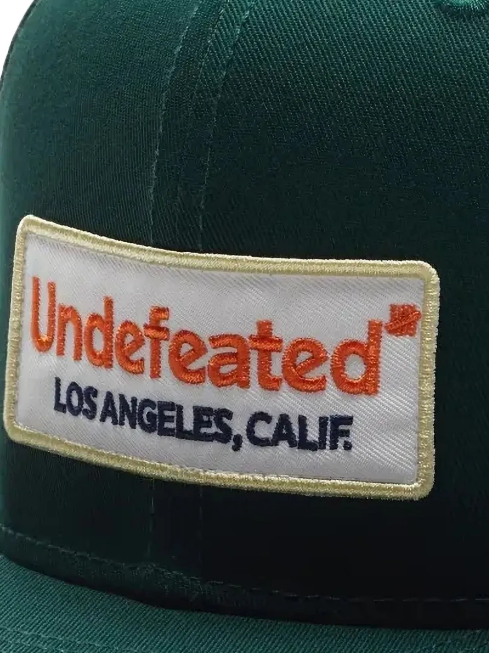 Undefeated patch snapback cap | Image 2
