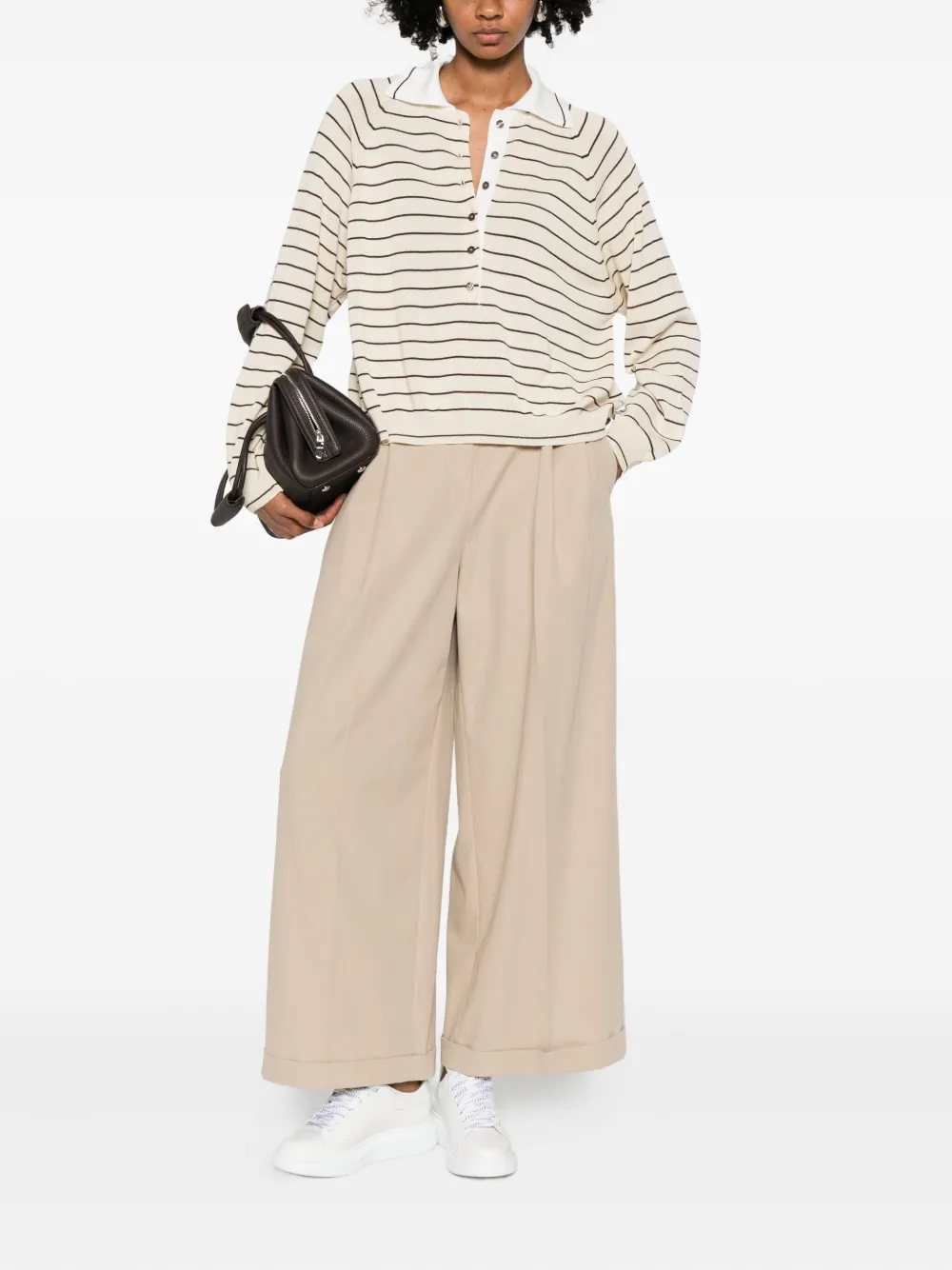 Cordera striped polo top | Polo Tops | Image 2