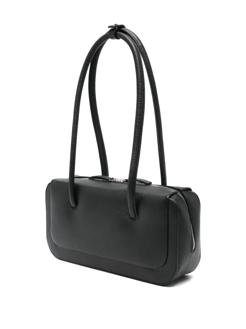 Aesther Ekme Lagune Calfskin Leather Bowling Shoulder Bag In Blue