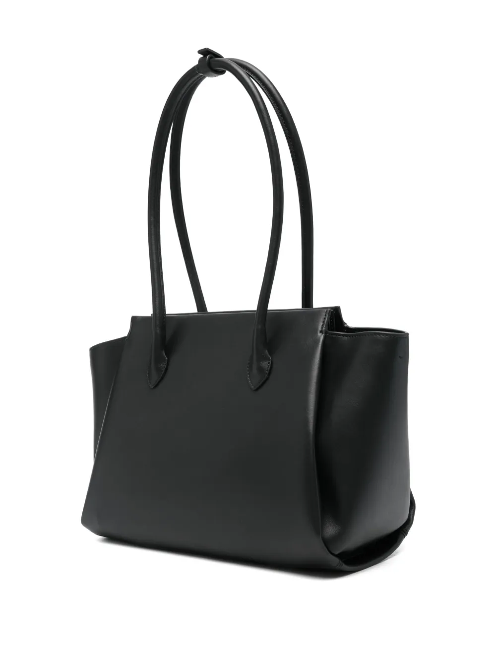 Aesther Ekme Leather Shoulder Bag In Black