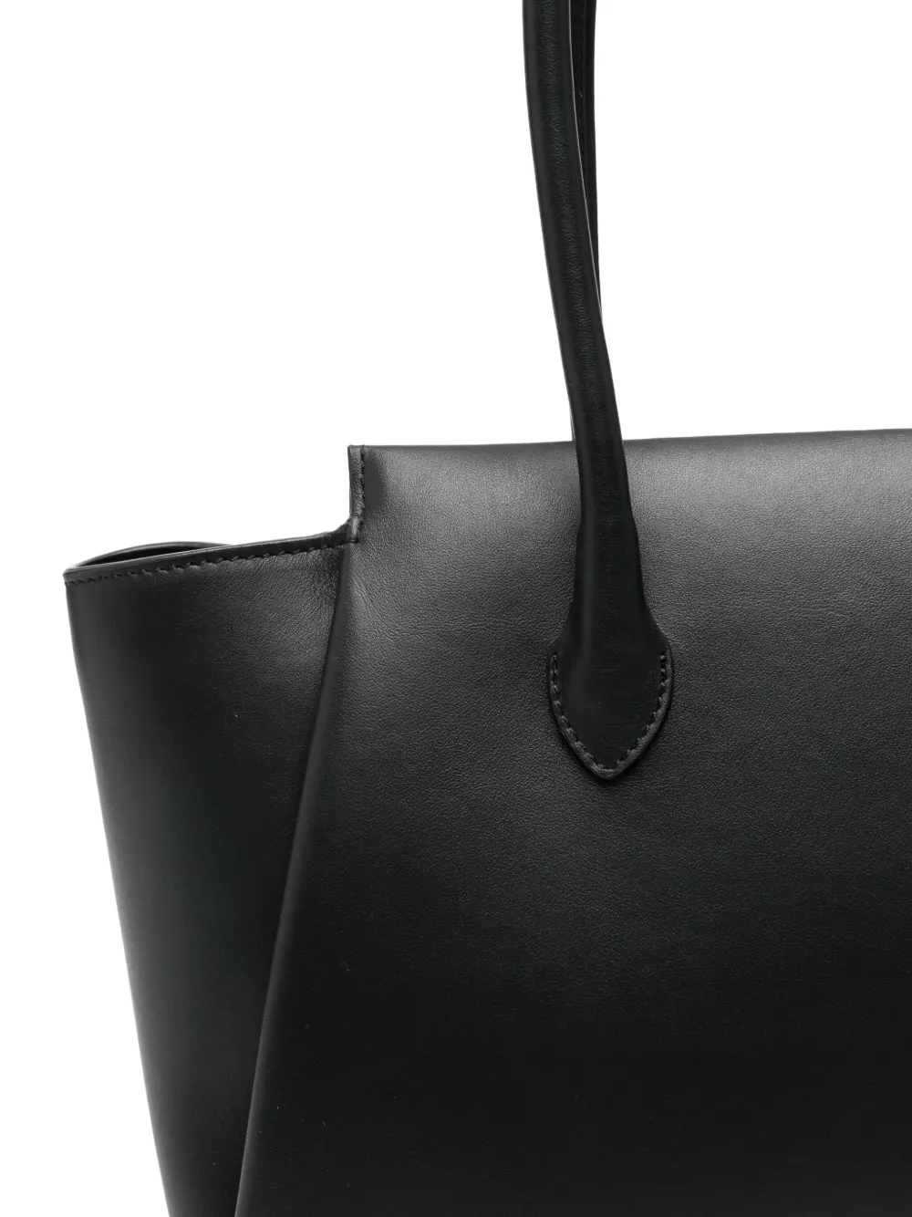 Aesther Ekme Leather Shoulder Bag In Black