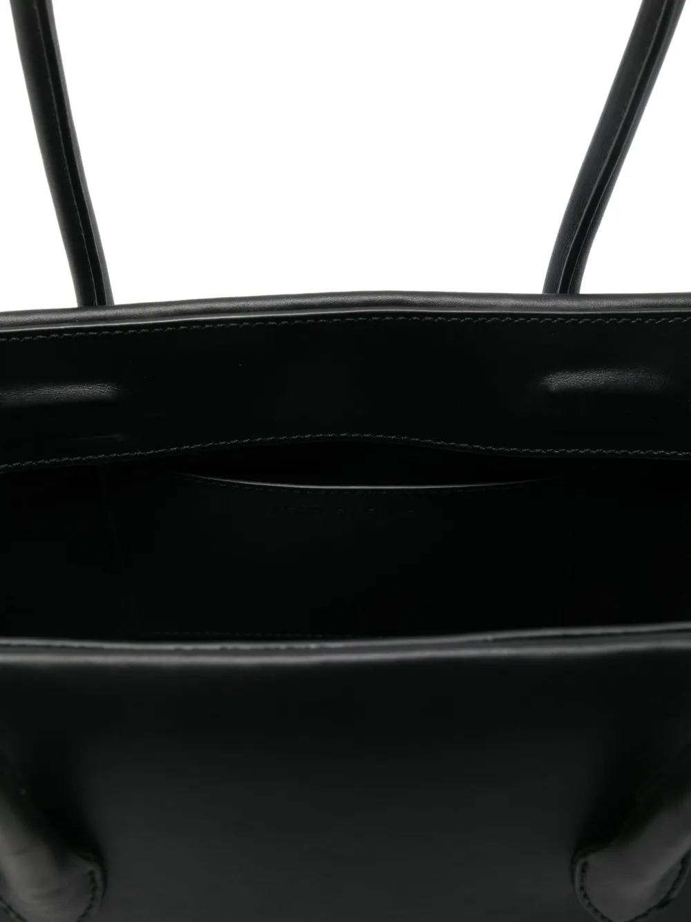 Aesther Ekme Leather Shoulder Bag In Black