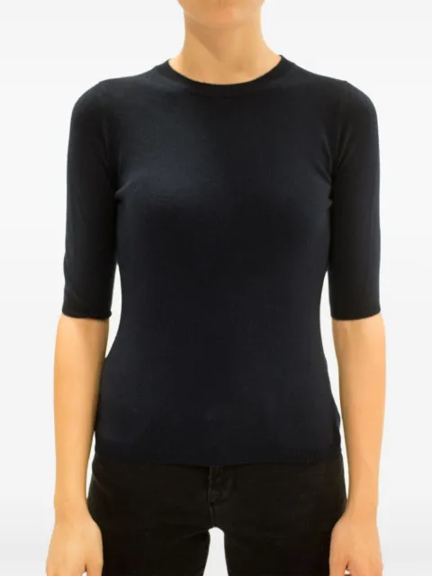 LA ROSE crew-neck top