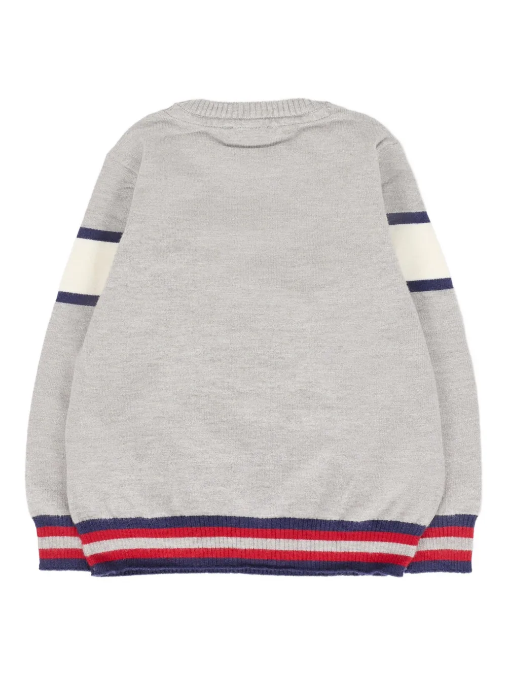 TRUSSARDI JUNIOR stripe-embellished crew-neck sweater | Jumpers & Sweatshirts | Image 2