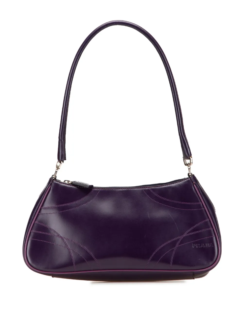 Prada Pre-Owned 2000-2025 Vitello Drive shoulder bag | Purple | Image 1