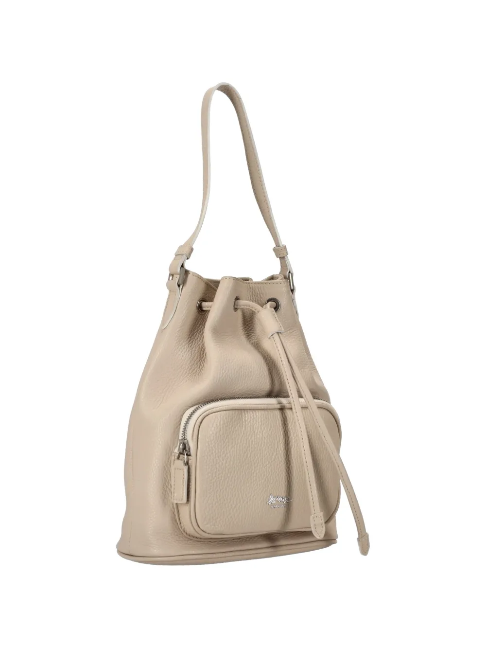Pocket Drawstring Satchel