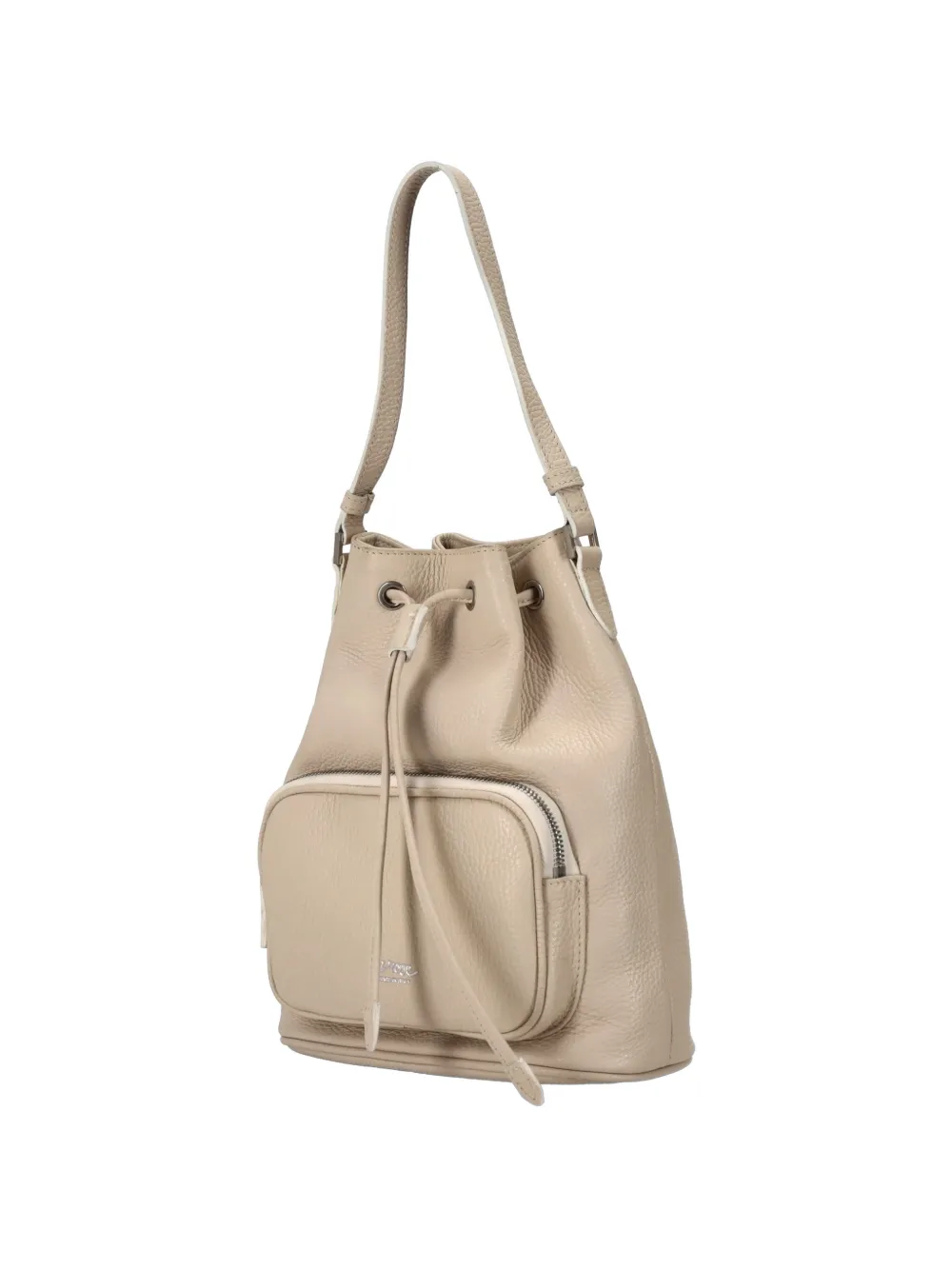 Pocket Drawstring Satchel