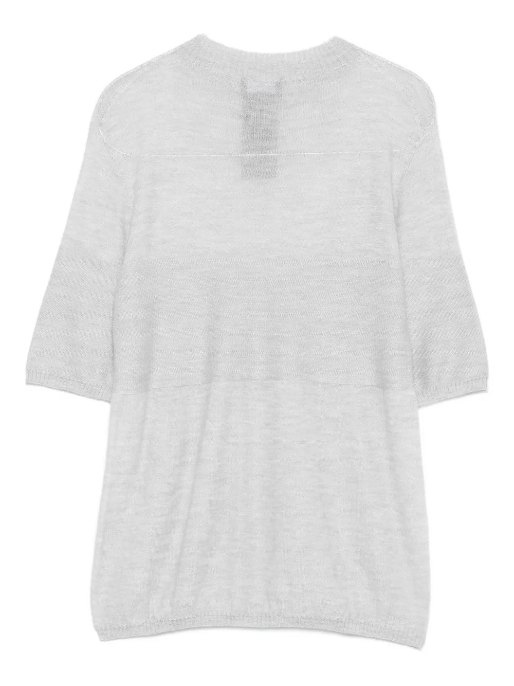 Giorgio Armani Gebreide top Grijs