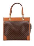 Celine Pre-Owned 2016 Macadam Coated Canvas tote bag - Brown
