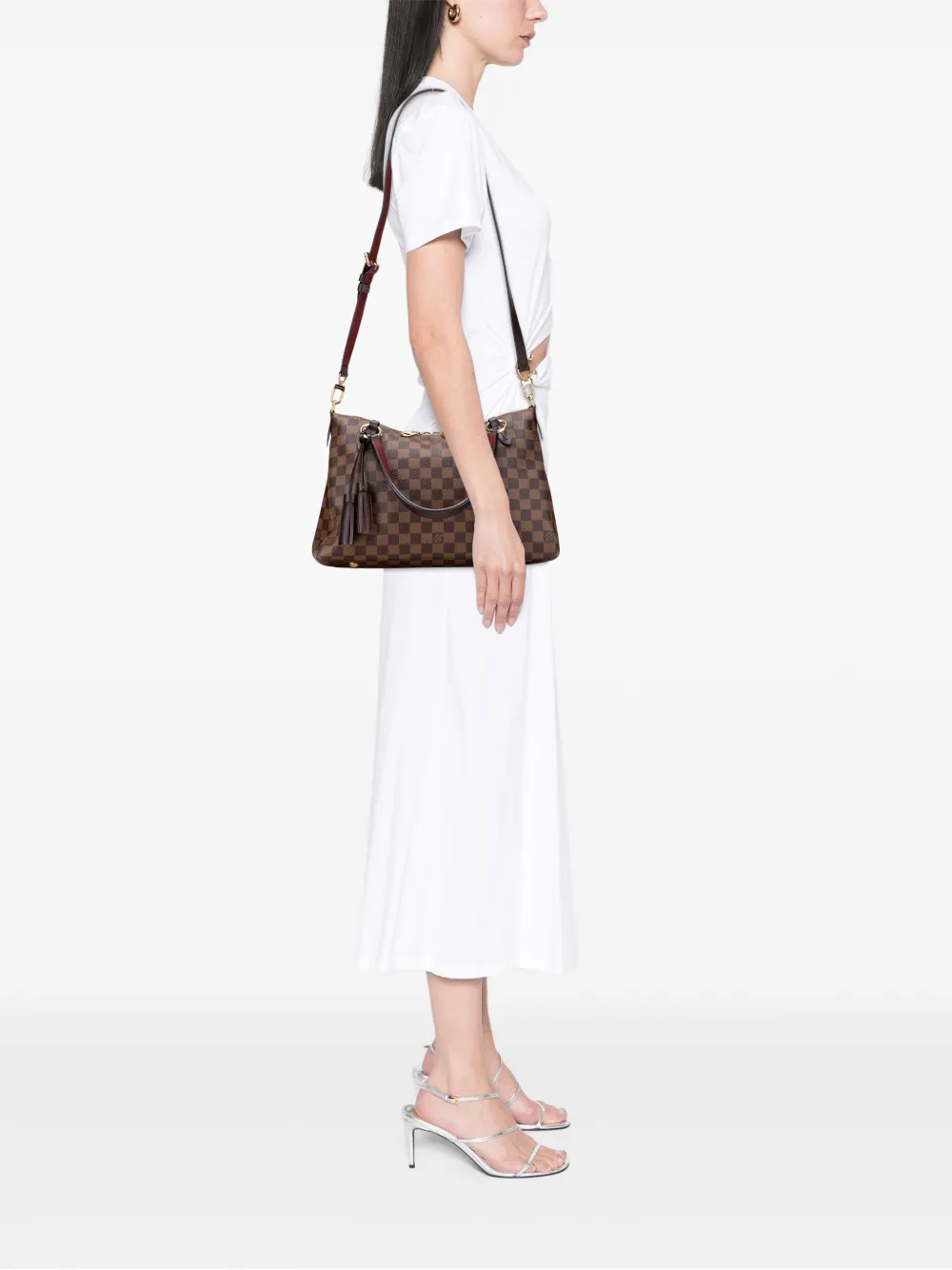 Louis Vuitton Pre-Owned 2018 Damier Ebene Lymington satchel | Pre-Owned | Image 2