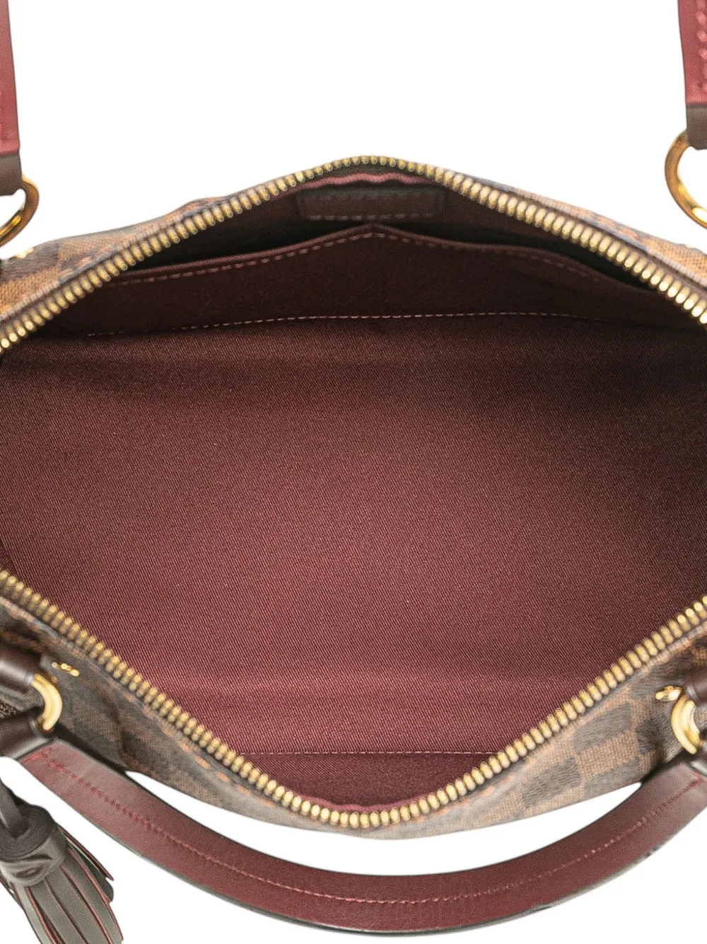 Pre-owned Louis Vuitton 2018 Damier Ebene Lymington Satchel In Brown