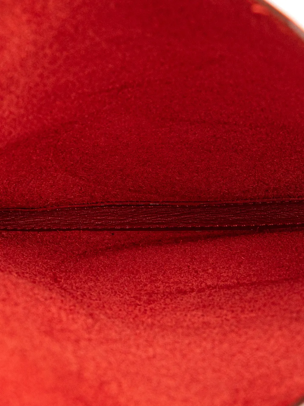 Pre-owned Hermes 2007 Swift Onimetou Crossbody Bag In Red