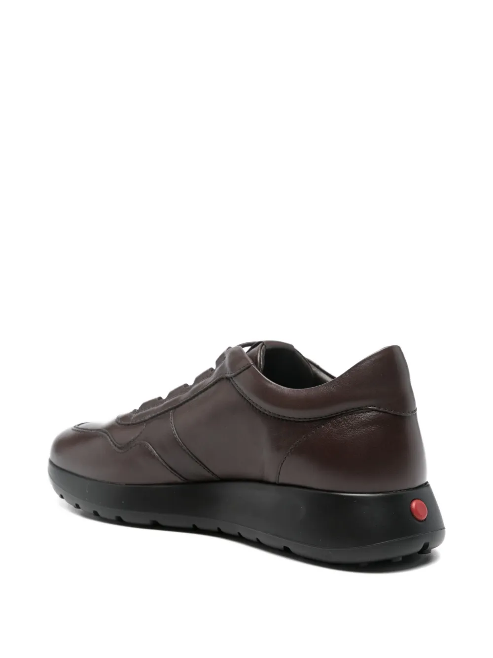 Tod's leather lace-up sneakers Brown