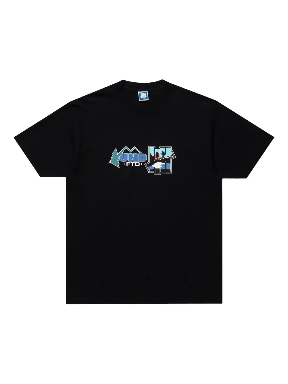 Undefeated graphic-print T-shirt | Black | Image 1