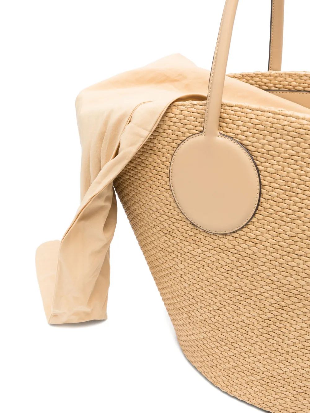 Jayleen Woven Tote Bag