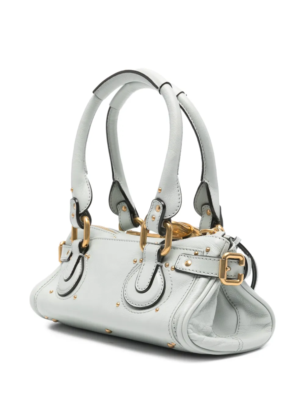  Chloé Small Paddington Shoulder Bag - Blue 