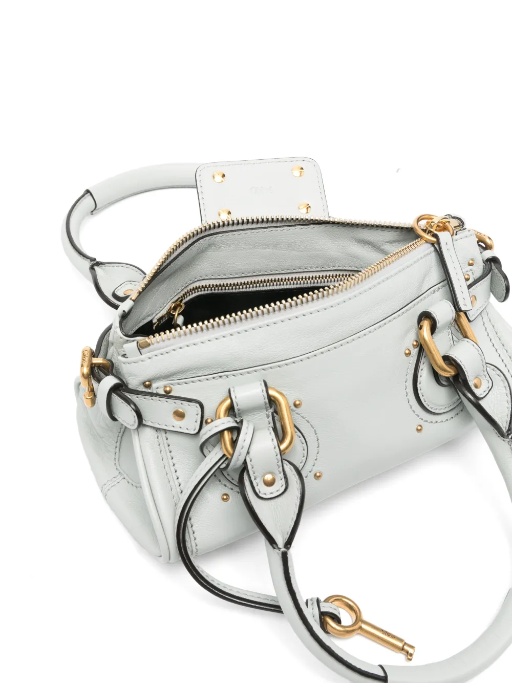 Chloé Small Paddington Shoulder Bag | Blue | FARFETCH