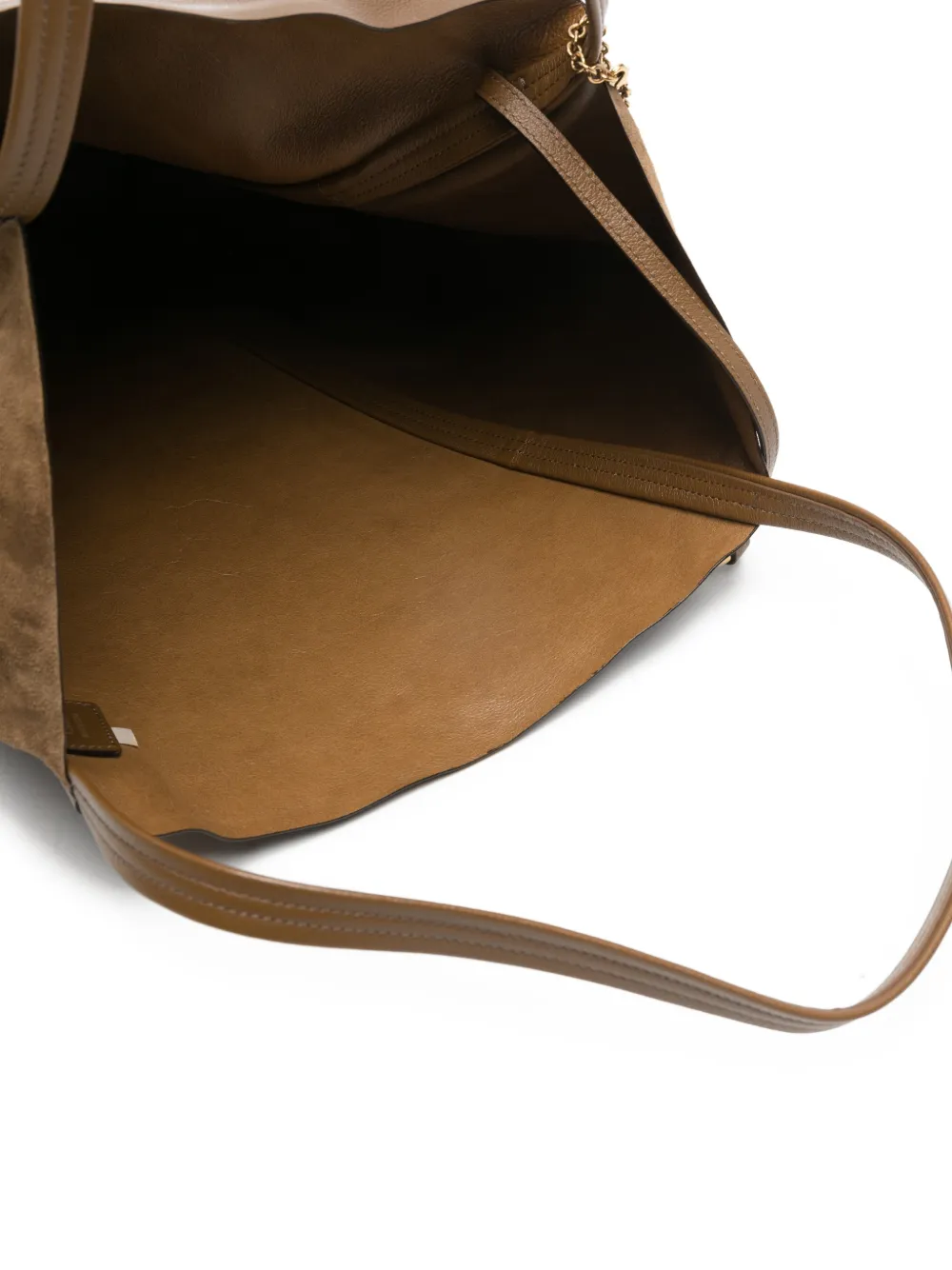 Chloé Spin leren shopper Bruin